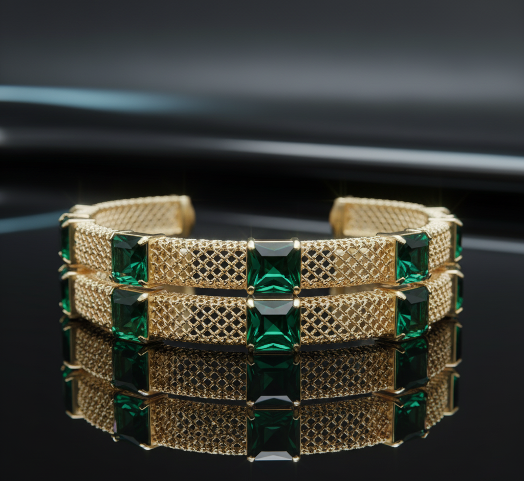 Pearl and Diamond Bangle
