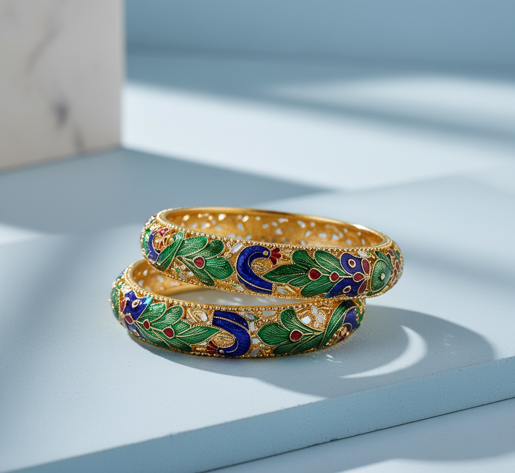 Thin Daily-Wear Gold Bangle