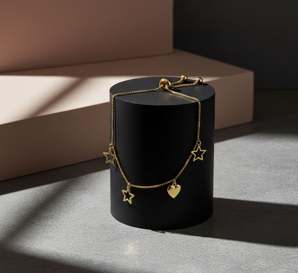 Triple Strand Gold Bracelet