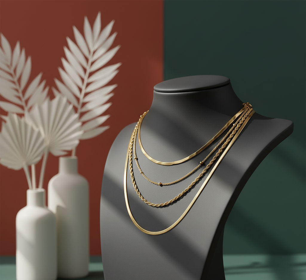 Flat Twist Collar Chain