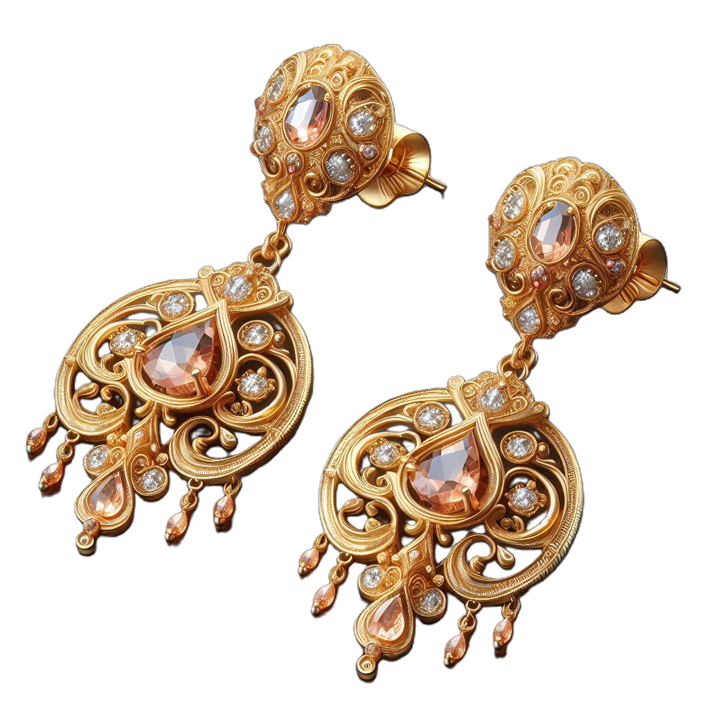 Gold ear-rings