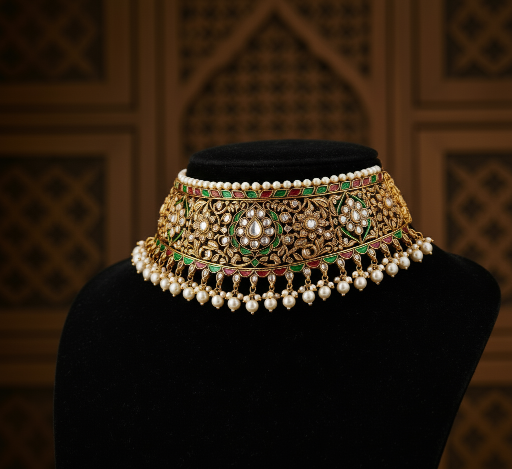 Antique Kundan Choker